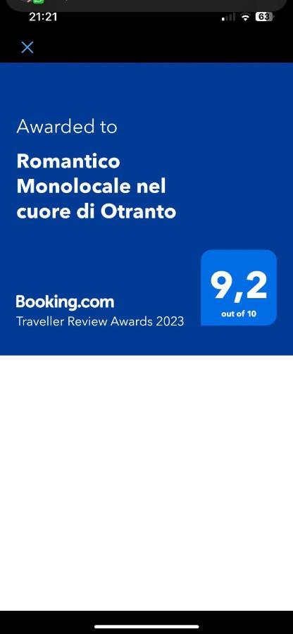 Monolocale Dimora Borgo Monte Nel Cuore Di Otranto Con Garage Exteriér fotografie